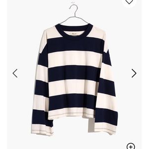MADEWELL Easy Crop Long Sleeve Tee